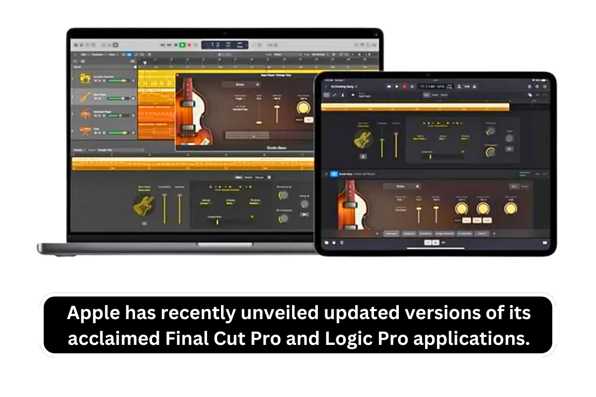 The latest Logic Pro application designed for both iPads and Mac devices.