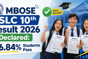 MBOSE SSLC 10th Result 2026 Declared