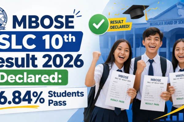 MBOSE SSLC 10th Result 2026 Declared